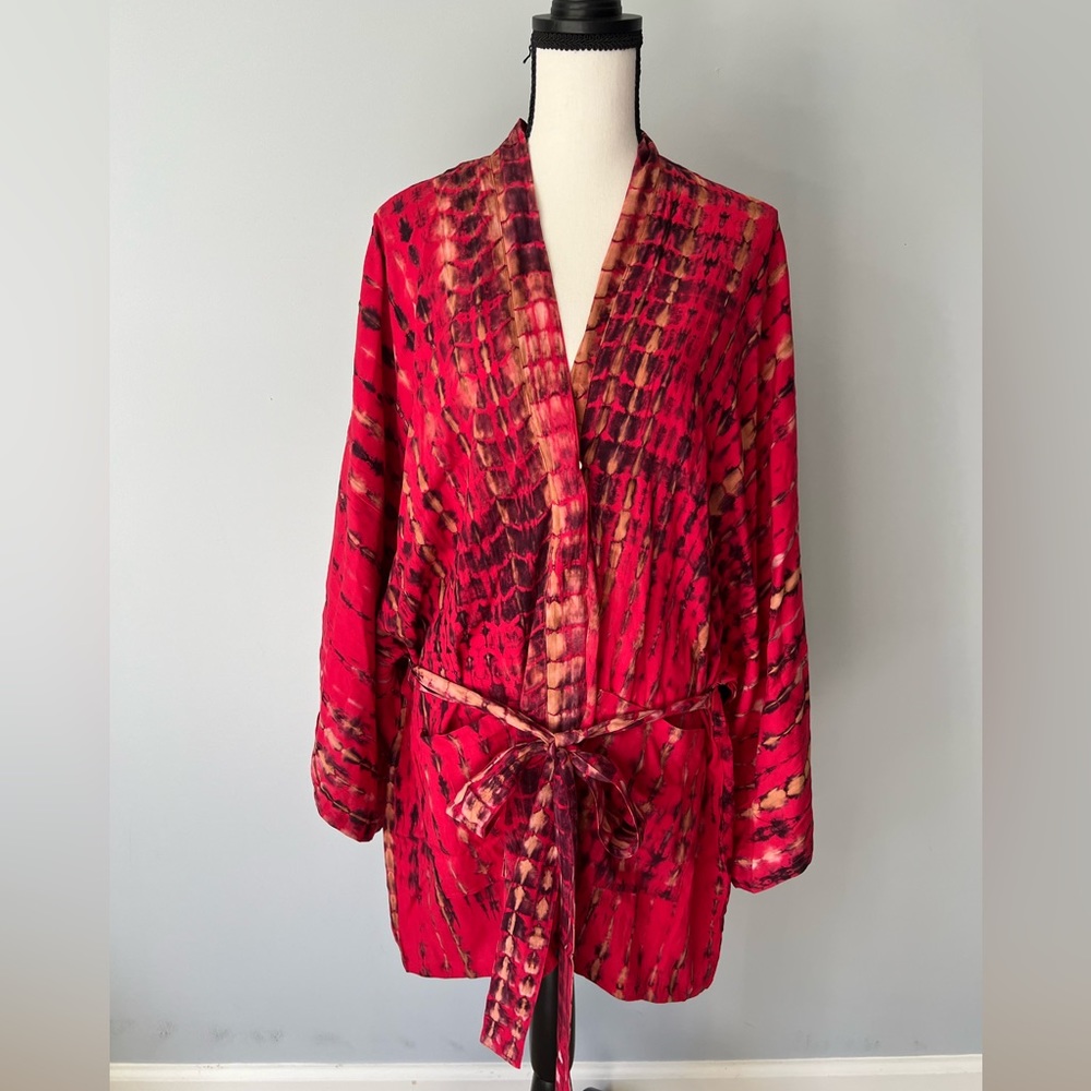 Beach Cover-up / Short Kimono Robe